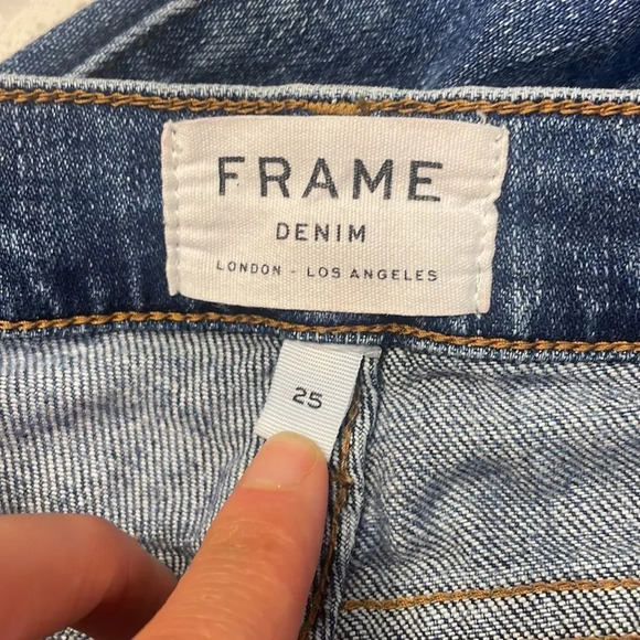 FRAME Denim Le Garçon woman’s jeans - Picture 9 of 11